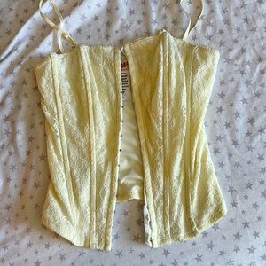 Guess jeans lace corset/bustier size S